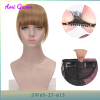 Clip-In Synthetic Bangs Extensions Natural Fringe Hair