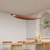 Medieval Waka Retro Wood Grain Designer Pendant Lamp