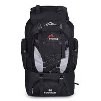 Men’s 80L Waterproof Hiking Camping Backpack