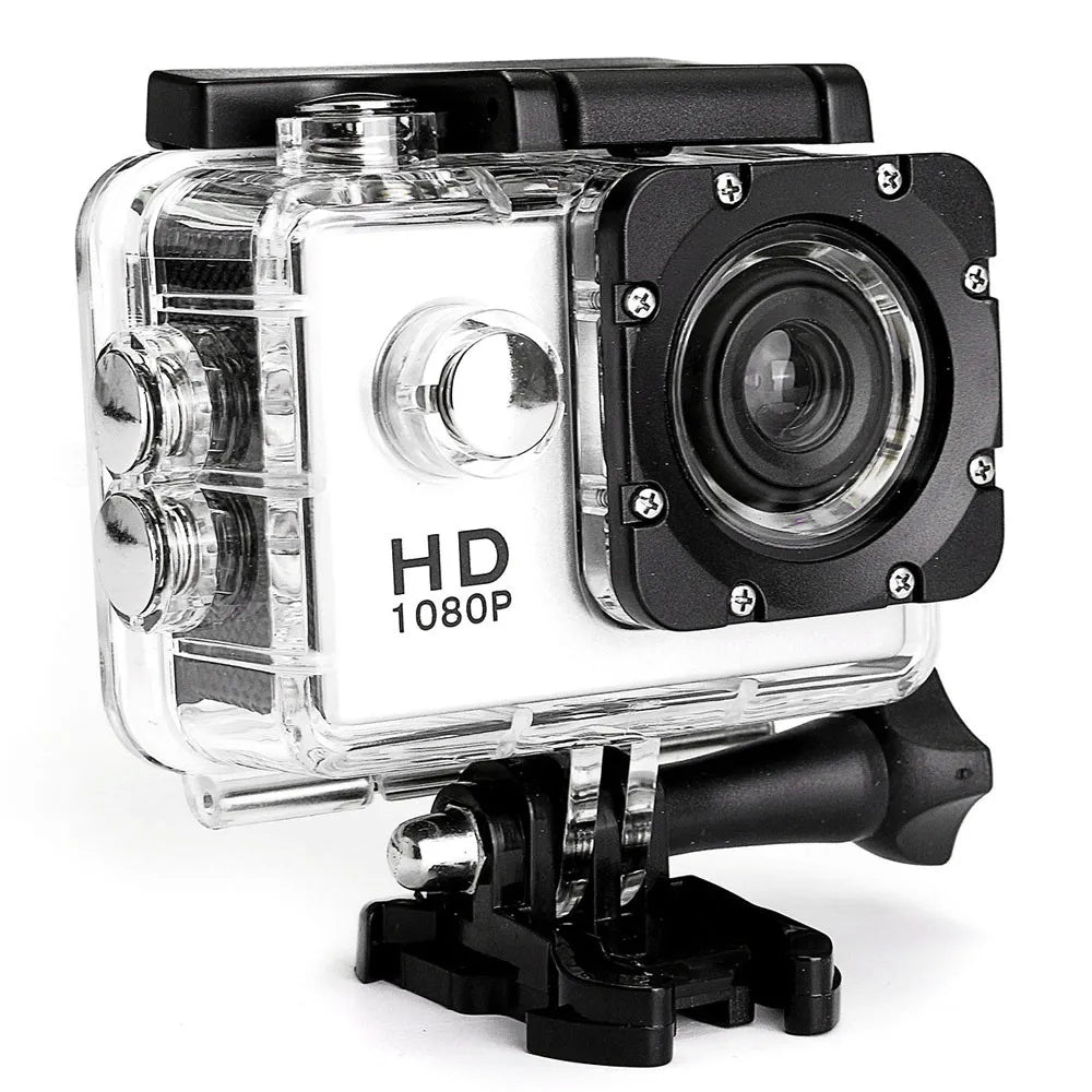 Action Camera 1080P Full HD 30M Waterproof Sport DV 12MP Helmet Diving Cam