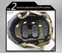 New Fast Tactical Airsoft Helmet – Camouflage ABS Protection