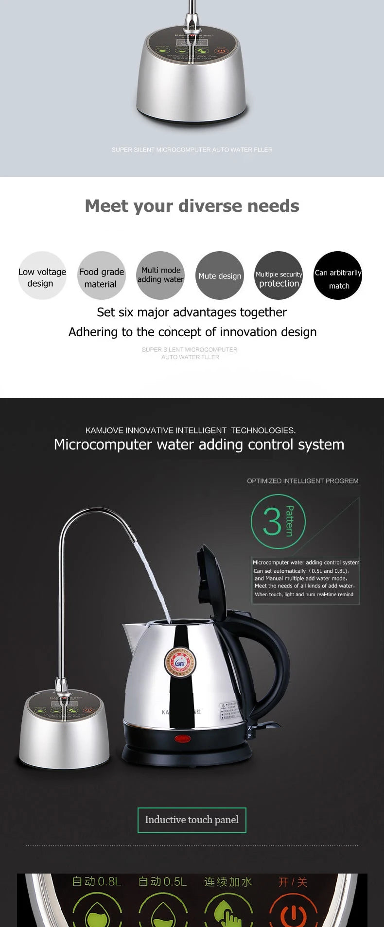 Electric Water Dispenser Pump – Desktop Bottled Water Tap