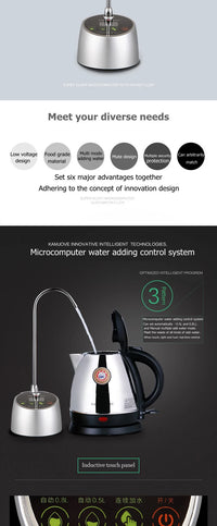 Electric Water Dispenser Pump – Desktop Bottled Water Tap