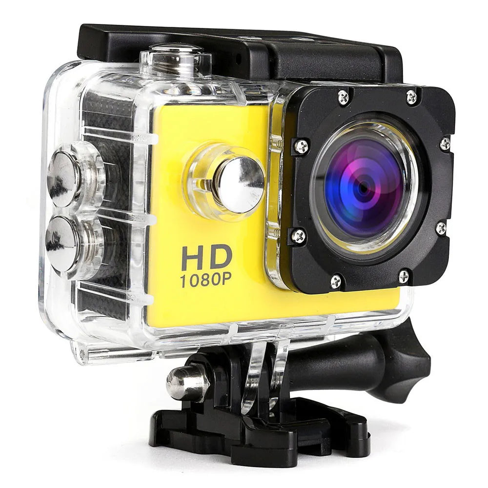 Action Camera 1080P Full HD 30M Waterproof Sport DV 12MP Helmet Diving Cam