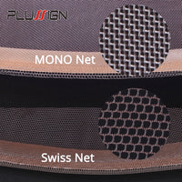 Plussign 5-10Pcs/Lot Lace Net Basement Foundation For Making Lace Top Closure Wigs Brown/Beige Weaving Net Dome Cap Medium Size