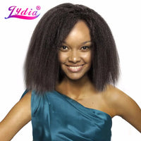 10-Inch Kinky Straight Synthetic Hair Extension
