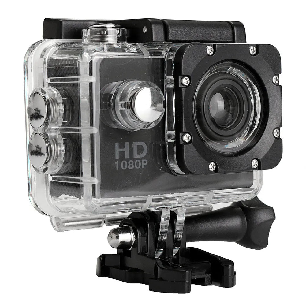 Action Camera 1080P Full HD 30M Waterproof Sport DV 12MP Helmet Diving Cam