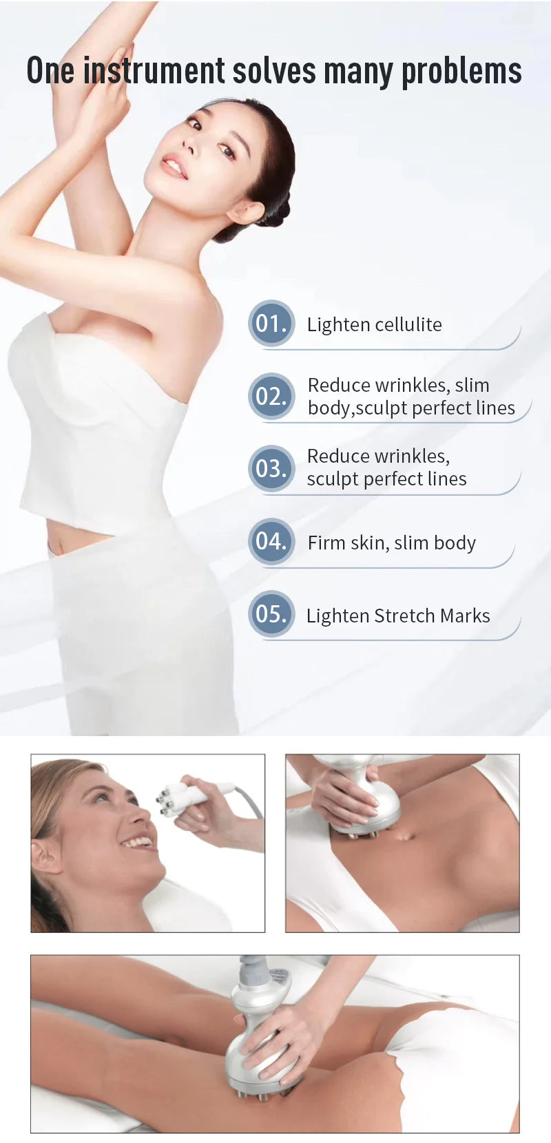 Venus Legacy 4DTM Pro Fat Burner Slimming, Firming Anti-Cellulite Fat Reduction Lift Anti-Aging Device Fat Lift Anti-Aging