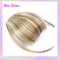 Clip-In Synthetic Bangs Extensions Natural Fringe Hair