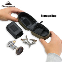 Campingmoon Mini Adjustable Gas Stove Portable Camping Accessory