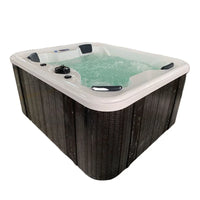 Luxury 4-Person Acrylic Outdoor Spa Hot Tub with Massage