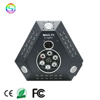 SC Good Sale RGB Beam Stage Effect Light 7in1 Led Effect Laser Strobe Beam Bubble Gobo Dj Lighting