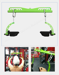 Lat Pull Down & Rowing V-Bar Handle – Cable Machine Grip