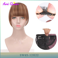 Clip-In Synthetic Bangs Extensions Natural Fringe Hair