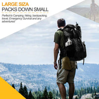 Swallowtail Camping Hammock with Mosquito Net & Rainfly