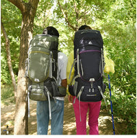 Men’s 60L Hiking Camping Mountaineering Backpack