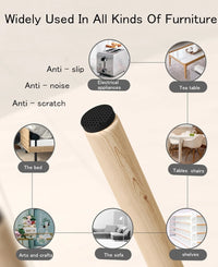 Furniture Leg Floor Protectors Anti-Slip Chair Caps