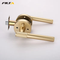 Modern Matte Black Interior Privacy Door Handle