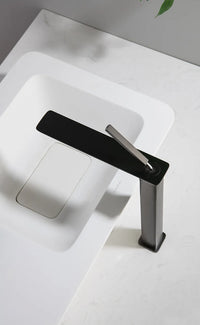 Matte Black Bathroom Basin Mixer Tap