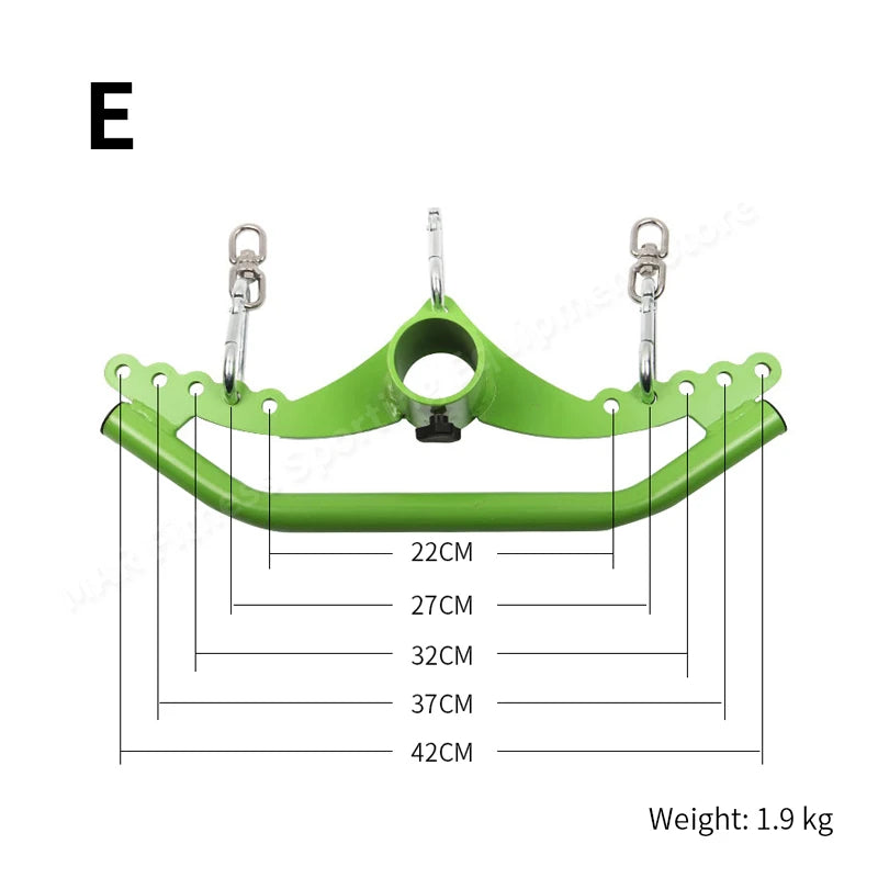 Lat Pull Down & Rowing V-Bar Handle – Cable Machine Grip