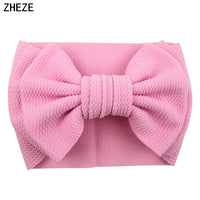 Cute 7" Double Layer Hair Bow Headband for Baby Girls