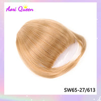 Clip-In Synthetic Bangs Extensions Natural Fringe Hair