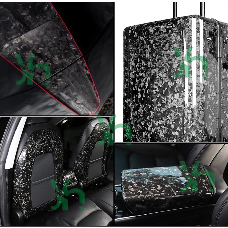 12K Forged Carbon Fiber Prepreg Fabric 1M