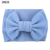 Cute 7" Double Layer Hair Bow Headband for Baby Girls
