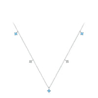 Gold & Silver Turquoise Pendant Necklace – 925 Sterling