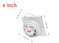 220V Bathroom & Kitchen Exhaust Fan – 4/6 Inch Ventilation