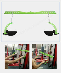 Lat Pull Down & Rowing V-Bar Handle – Cable Machine Grip