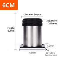 Adjustable Stainless Steel Furniture Legs with Screws