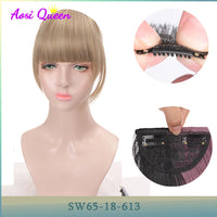 Clip-In Synthetic Bangs Extensions Natural Fringe Hair