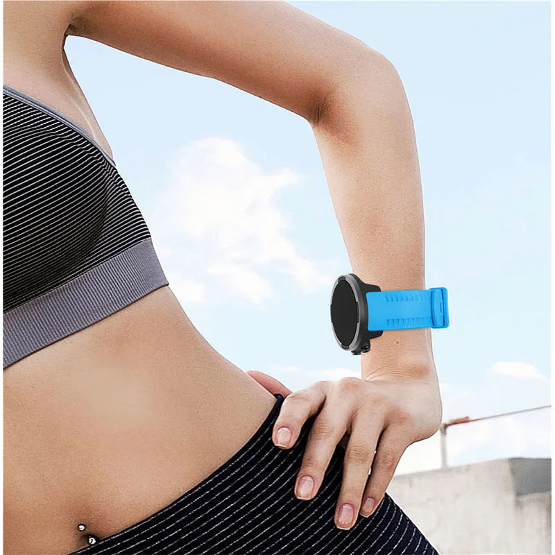Silicone Watch Strap 24mm – Replacement Band for Suunto 9
