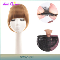 Clip-In Synthetic Bangs Extensions Natural Fringe Hair