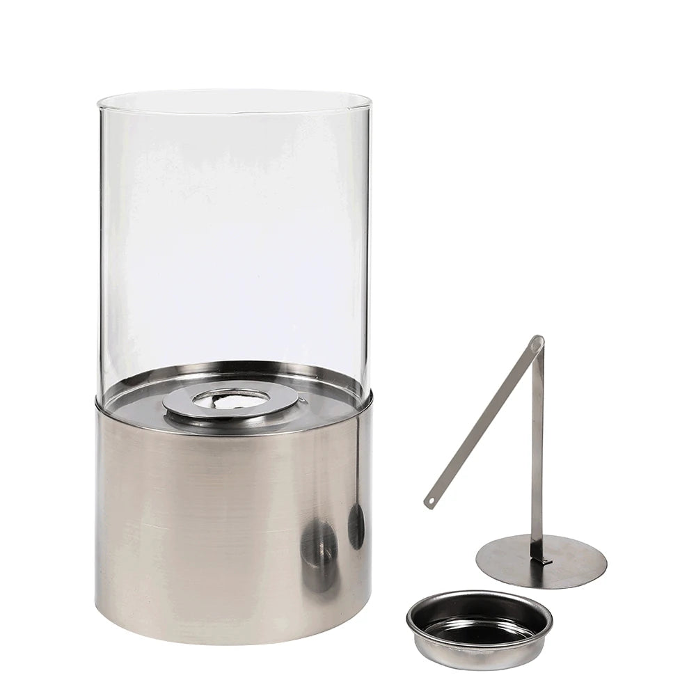 Stainless Steel Indoor Tabletop Ethanol Fireplace