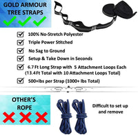 Oversized Double Camping Hammock,Portable Tree Straps Hammock ,210T Nylon Travel Hammock, Lightweight Parachute Hammocks