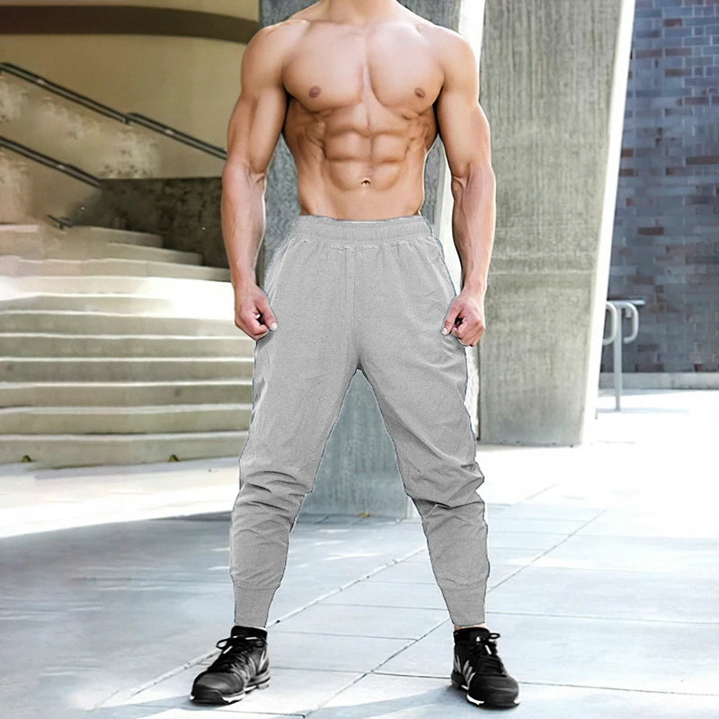 Men’s Jogger Sweatpants – Summer Gym Fitness Streetwear