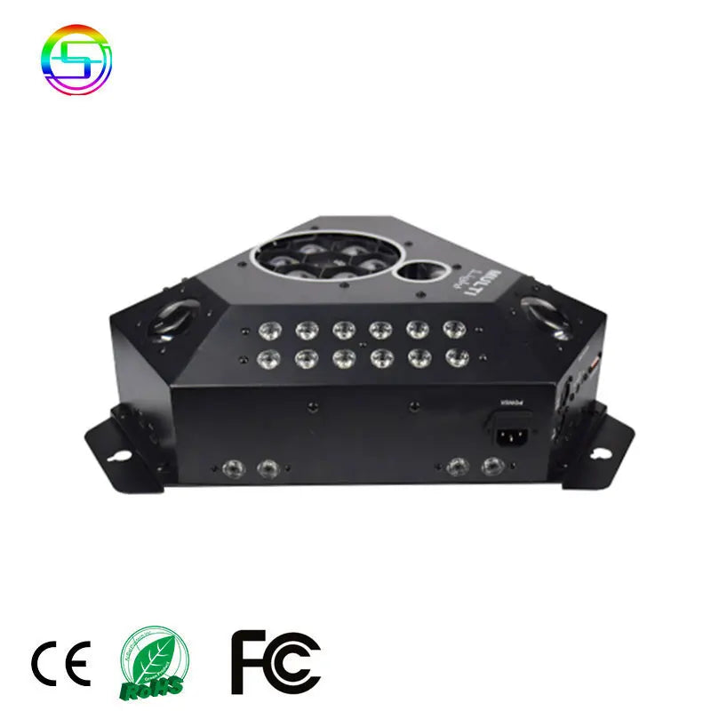 SC Good Sale RGB Beam Stage Effect Light 7in1 Led Effect Laser Strobe Beam Bubble Gobo Dj Lighting