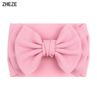 Cute 7" Double Layer Hair Bow Headband for Baby Girls