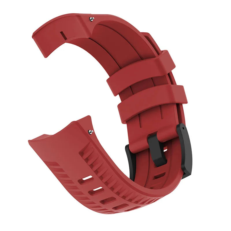 Silicone sport Watchband Strap for Suunto Spartan Sport/Sport wrist HR /for Suunto 9 9 Baro Watch Replacement Sport Bracelet