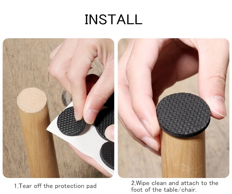 Furniture Leg Floor Protectors Anti-Slip Chair Caps