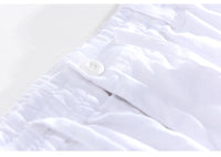 Men’s Linen Dress Pants Casual Loose Summer Trousers