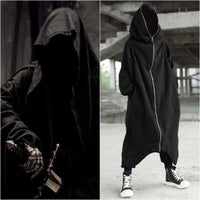 Unisex Long Sleeve Nazgul Hoodie Coat with Zipper