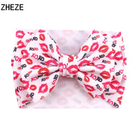 Cute 7" Double Layer Hair Bow Headband for Baby Girls
