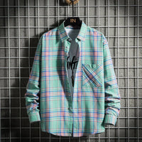 Men’s Cotton Long Sleeve Button Shirt