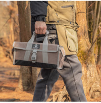 CAMPINGMOON Canvas Storage Bag Portable Camping Tote