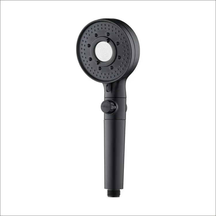 Matte Black High Pressure Handheld Showerhead Set