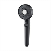 Matte Black High Pressure Handheld Showerhead Set