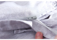 Men’s Linen Dress Pants Casual Loose Summer Trousers